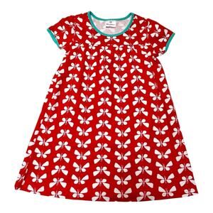 Hanna Andersson Butterfly Print Dayplay Dress Size 8
